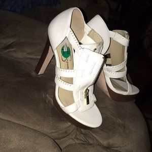White heels